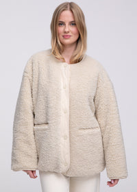Wende-Jacke "Anni" in Beige