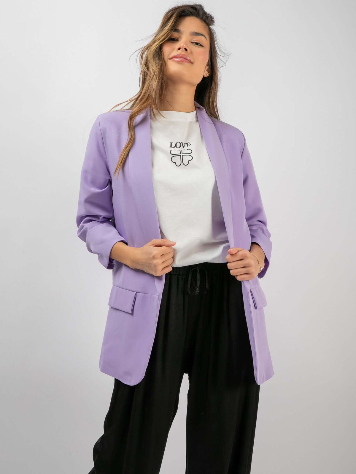 Blazer „Hope“ in Lila