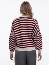 Pullover "Millie" in Burgundy