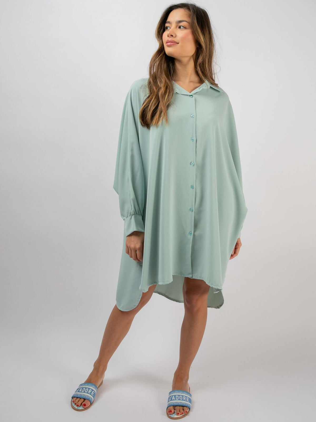 Bluse "Carolin" in Mint