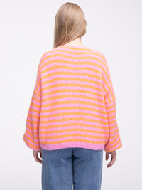 Cardigan "Salma" in Orange/Pink
