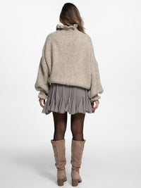 Cardigan "Melina" in Taupe