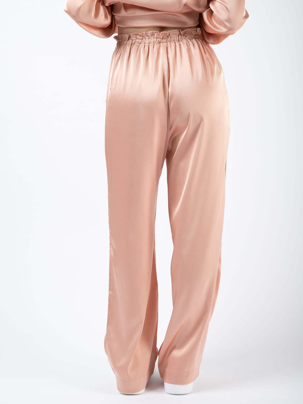 Pyjama-Hose "Fabienne" in Peach