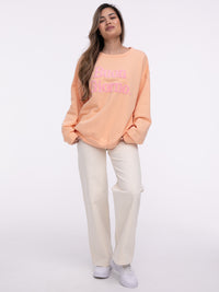 Sweater "Buon Giorno" in Orange
