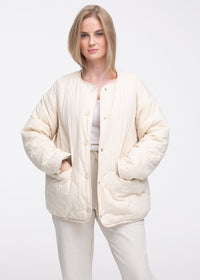Wende-Jacke "Anni" in Beige