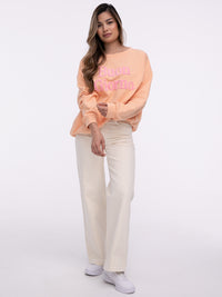 Sweater "Buon Giorno" in Orange