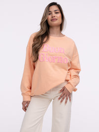 Sweater "Buon Giorno" in Orange