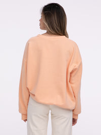Sweater "Buon Giorno" in Orange