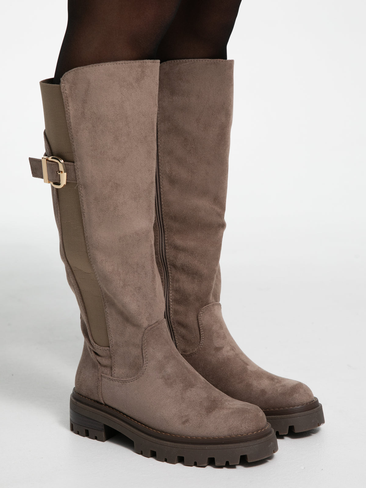 Stiefel "Baily" in Taupe