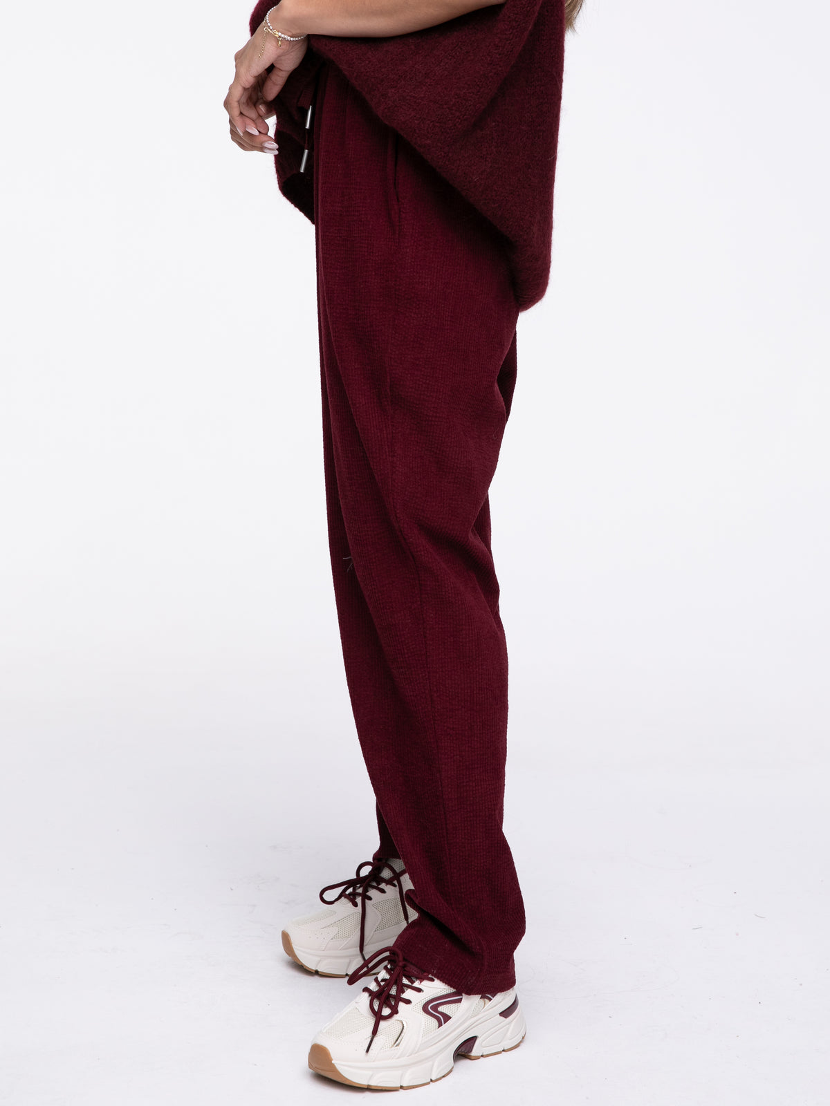 Cordhose "Lana" in Wine