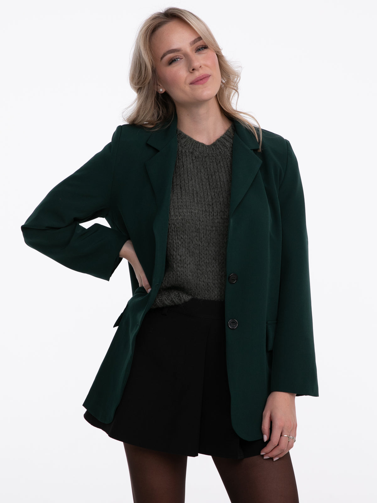 Blazer "Jodie" in Tannengrün