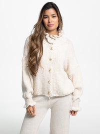 Cardigan "Melina" in Creme