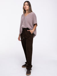 Cardigan "Marina" in Moccha