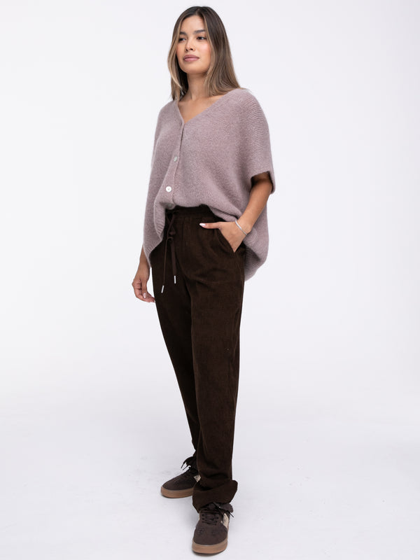 Cardigan "Marina" in Moccha