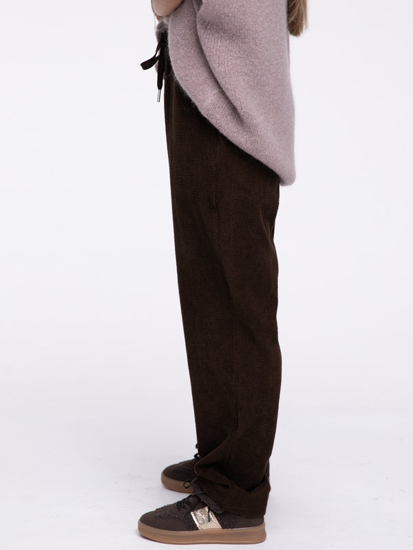 Cordhose "Lana" in Braun