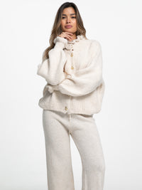 Cardigan "Melina" in Creme