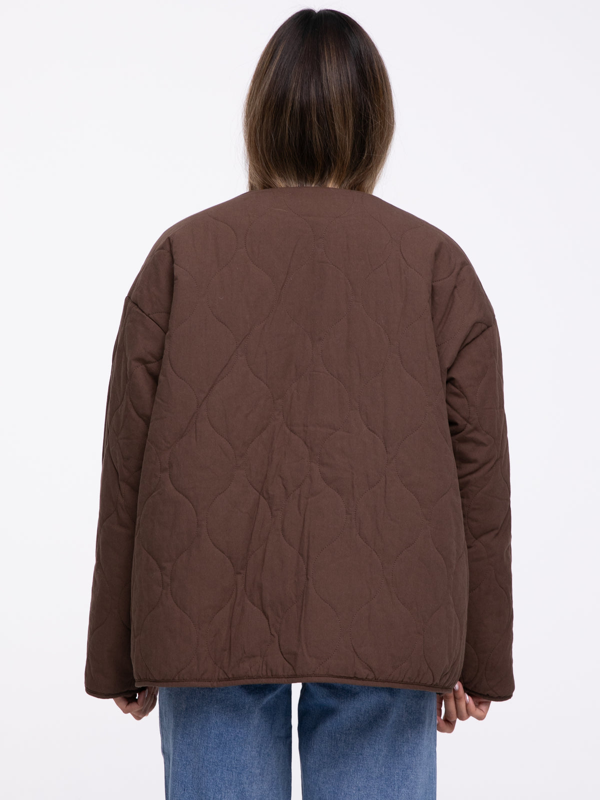 Wende-Jacke "Anni" in Braun
