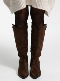 Stiefel "Sally" in Dark Brown