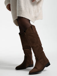 Stiefel "Sally" in Dark Brown
