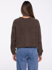 Cardigan "Serena" in Braun