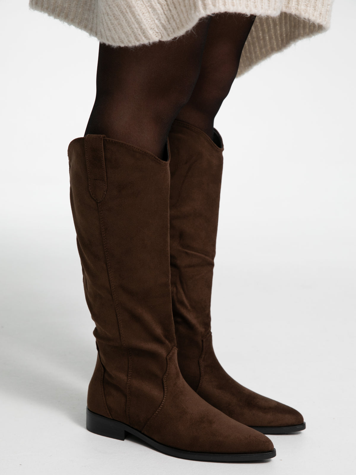 Stiefel "Sally" in Dark Brown