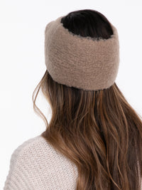 Stirnband "Romie" in Taupe