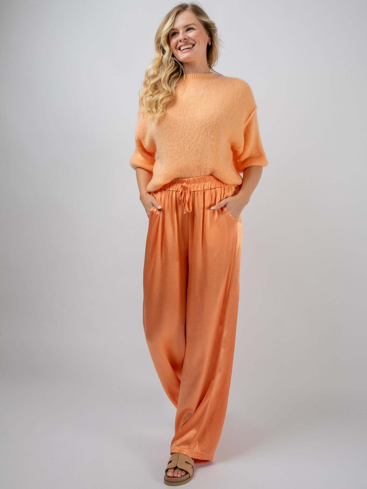 Pullover "Evia" in Light Apricot