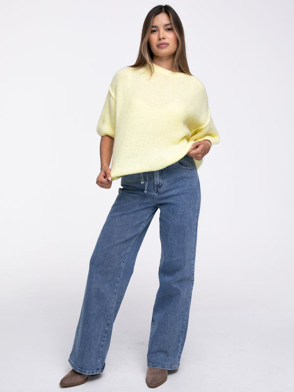 Pullover "Evia" in Gelb