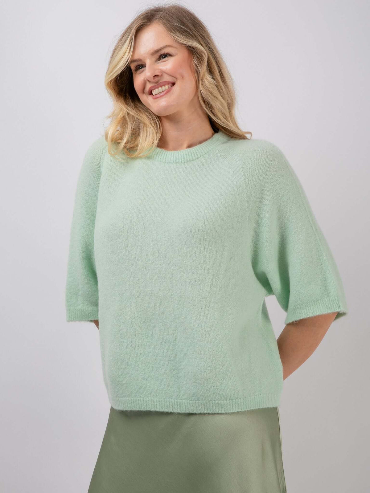 Pullover "Yana" in Mintgrün