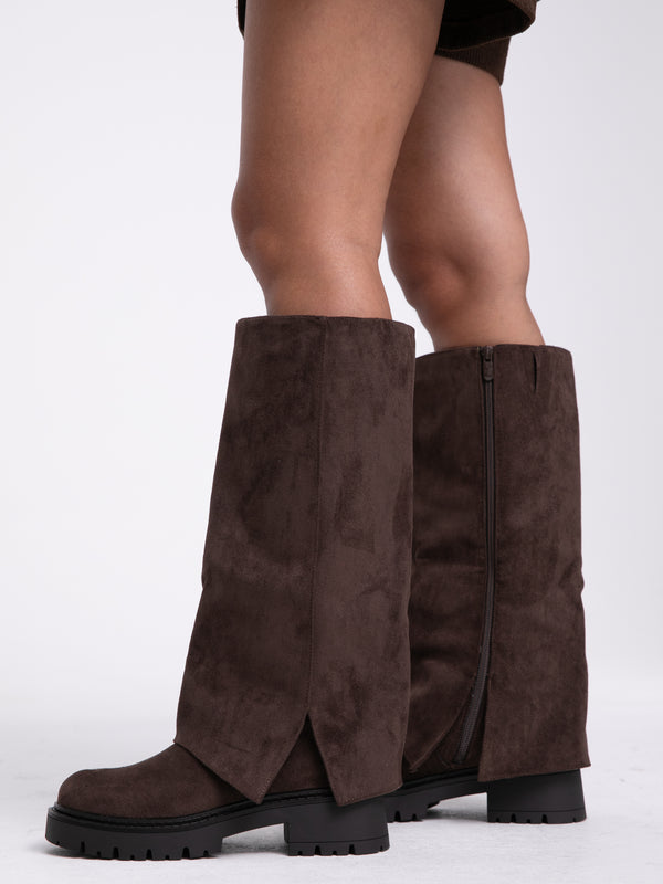 Stiefel "Oshawa" in Braun