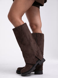 Stiefel "Oshawa" in Braun