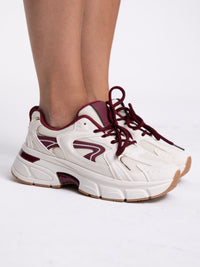 Sneaker "Sporty" in Creme
