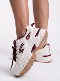 Sneaker "Sporty" in Creme