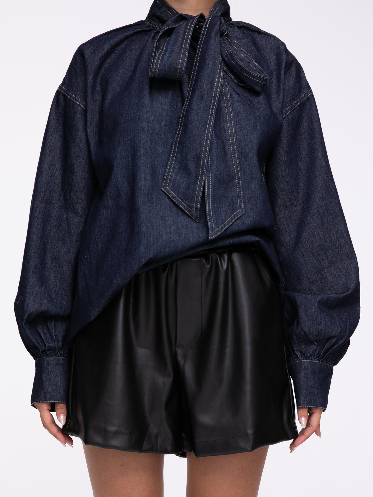 Jeans-Bluse "Ribbon"