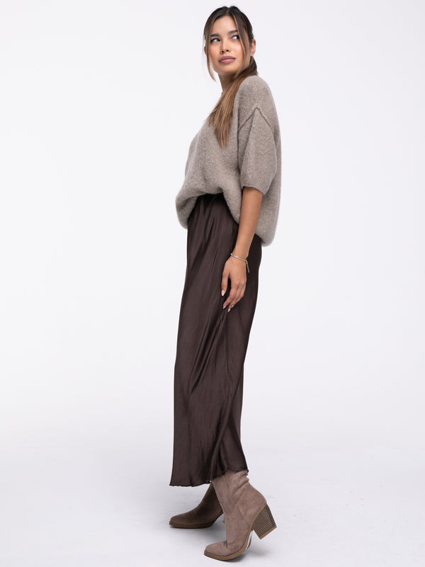 Pullover "Evia" in Moccha