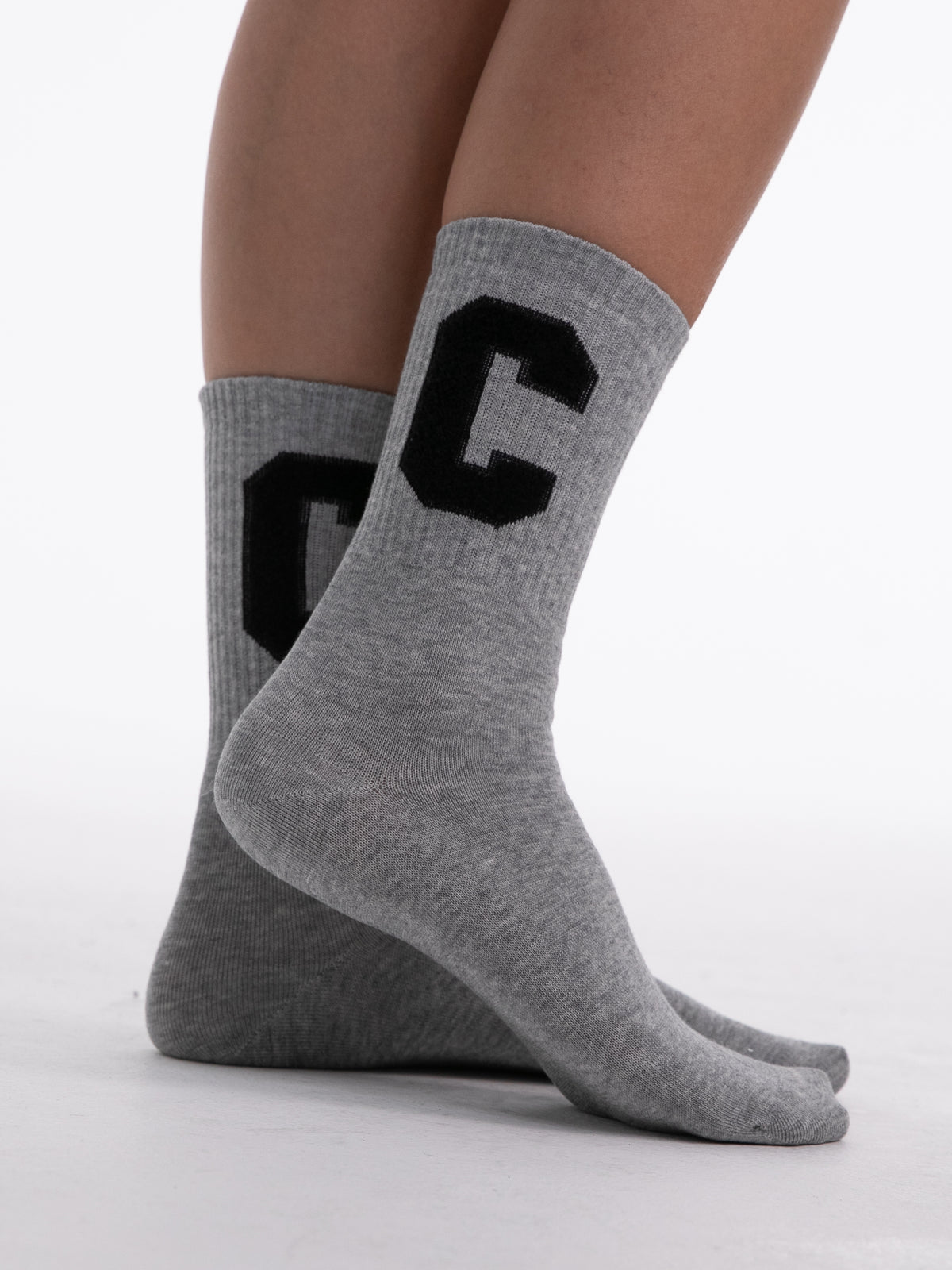 Socken "C" in Grau