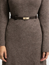 Wildledergürtel "Eloise" in Braun