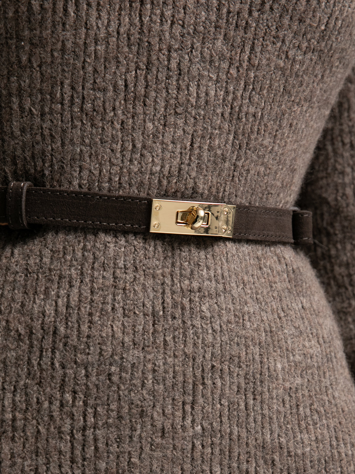 Wildledergürtel "Eloise" in Braun