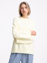 Pullover "Leana" in Gelb