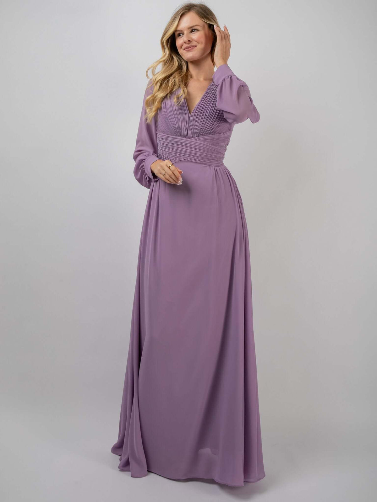 Abendkleid „Grazia" in Lavendel