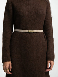 Wildledergürtel "Eloise" in Beige