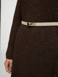 Wildledergürtel "Eloise" in Beige