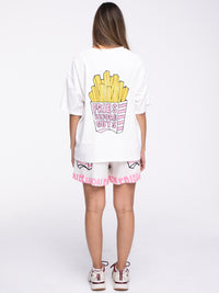 T-Shirt "Fries Before Guys"