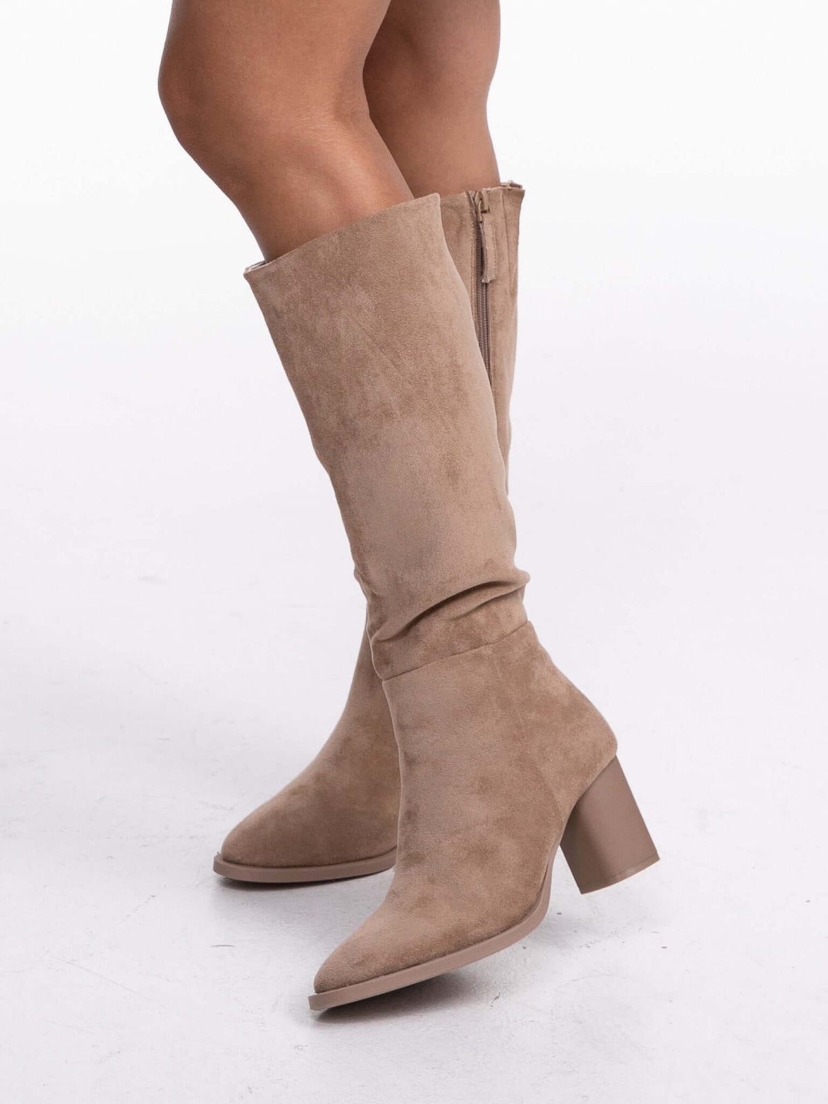 Stiefel "Surrey" in Taupe