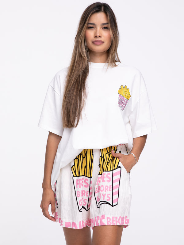 T-Shirt "Fries Before Guys"