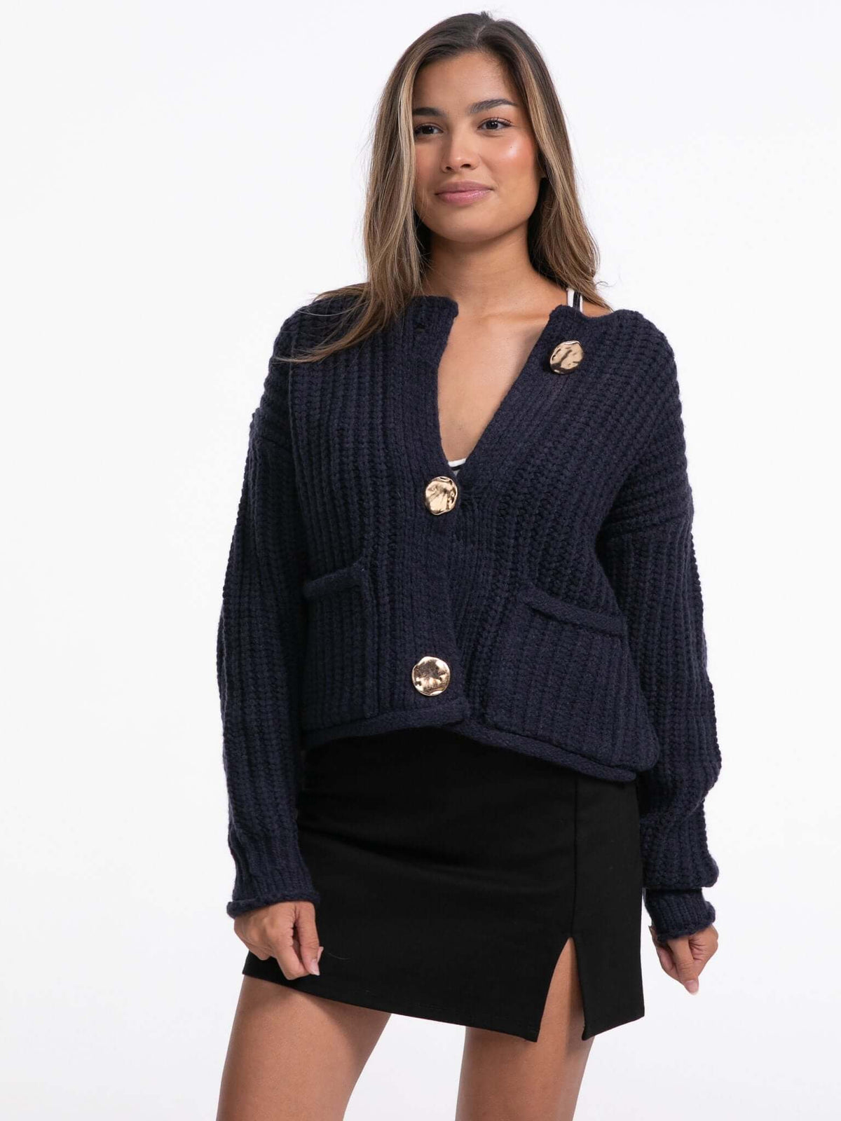 Cardigan "Lindsay" in Navy