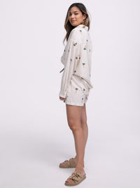 Leinen-Bluse "Palm Springs"
