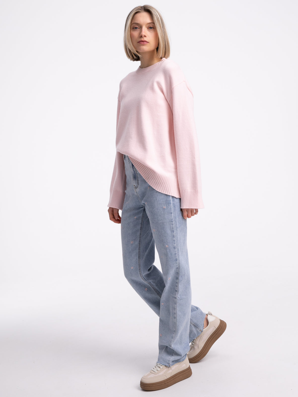 Pullover "Leana" in Rosa