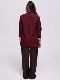 Blazer „Hope“ in Burgundy