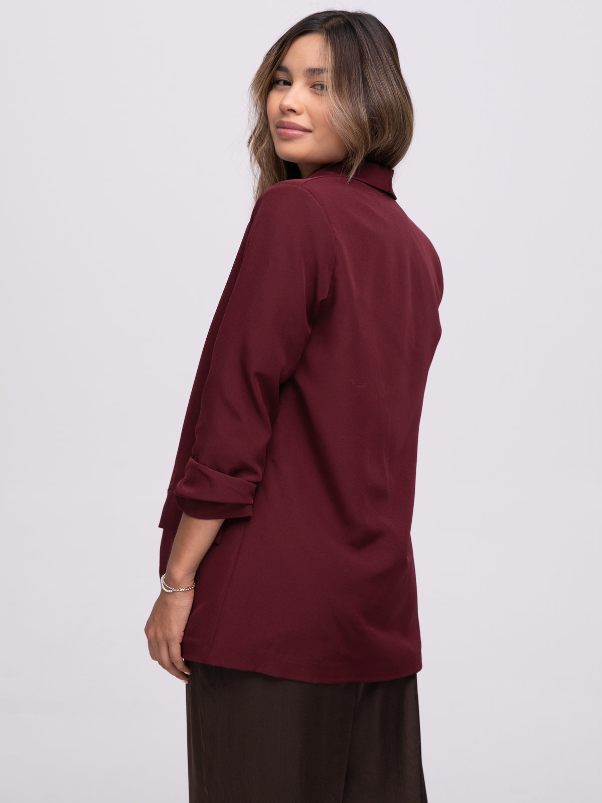 Blazer „Hope“ in Burgundy
